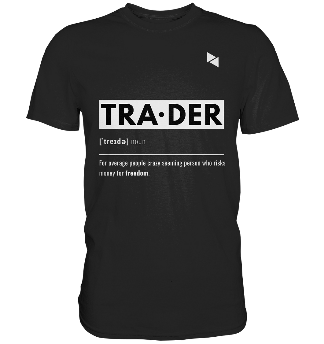 TRADER Definition, T-Shirt